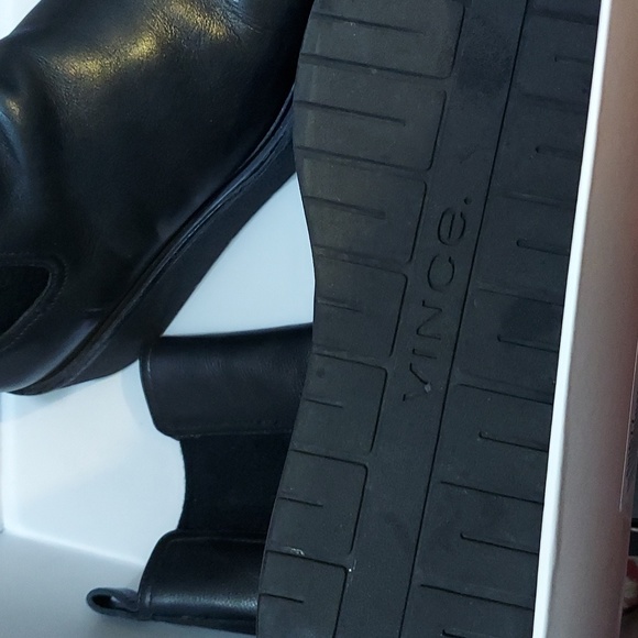 Vince Women's Brinton Flatform Booties. USED - Picture 5 of 11